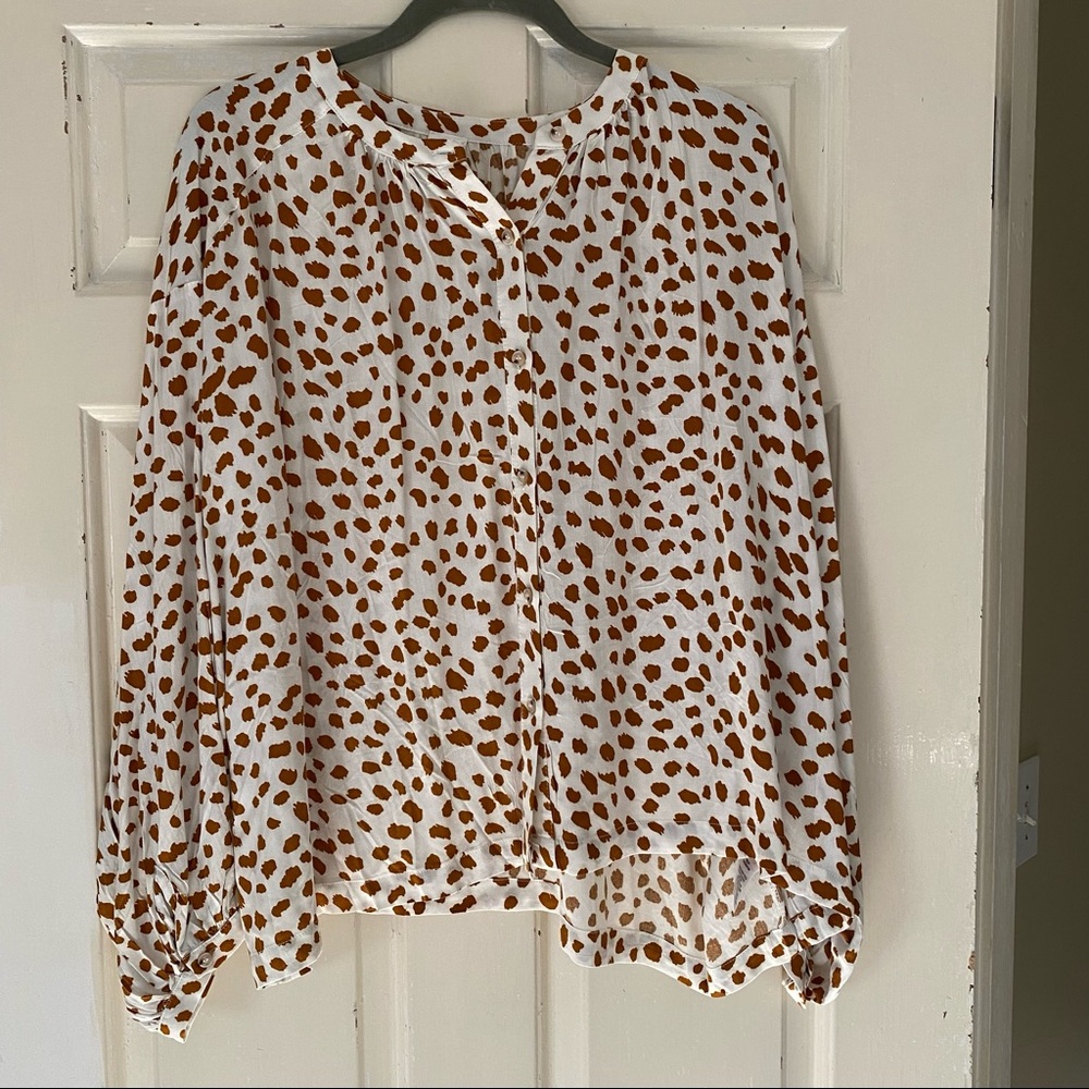 Vici Collection Print Top - image 1